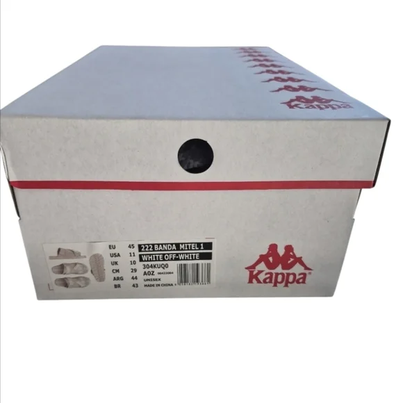 Kappa 222 Banda Mitel 1 Unisex Slides π - Picture 6 of 6